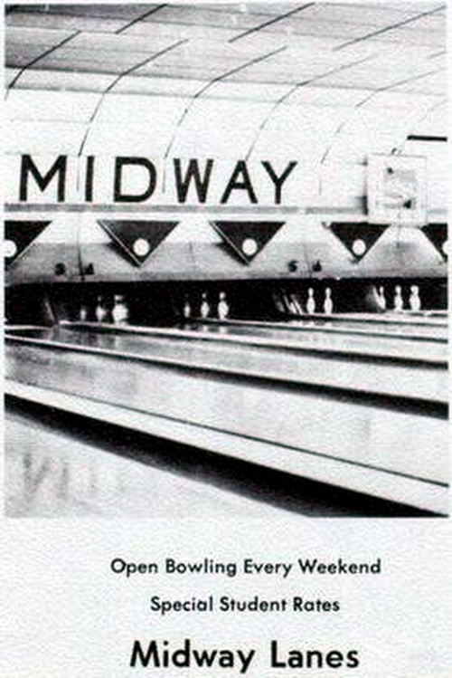 Midway Lanes - 1973 Coldwater Yearbook Ad